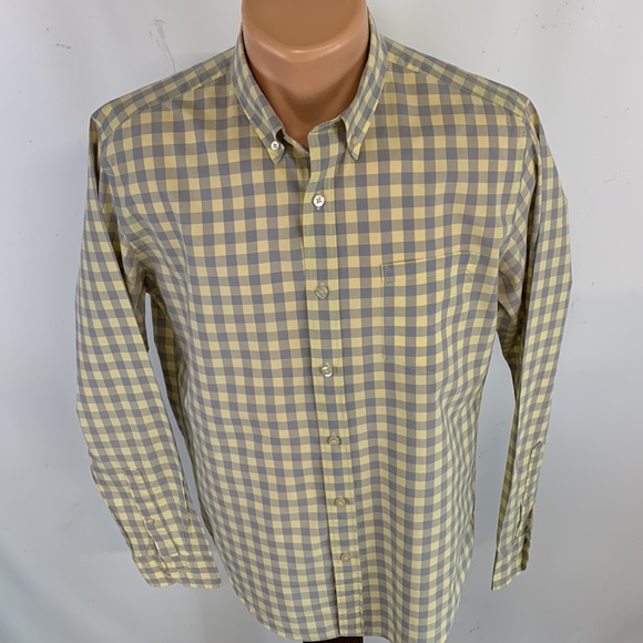 J. Crew long sleeve button down collar shirt.  M - Picture 3 of 7